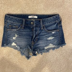Hollister High Rise Jean Shorts